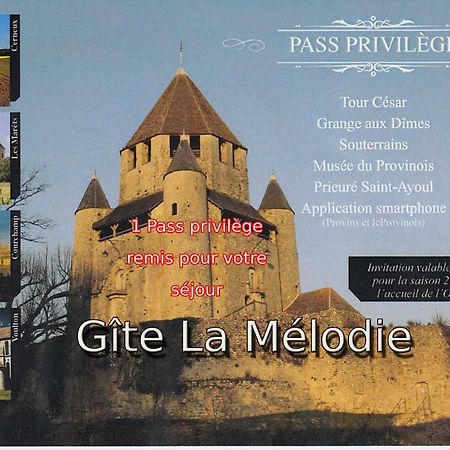 Gite La Melodie Longueville (Seine-et-Marne) Exterior foto
